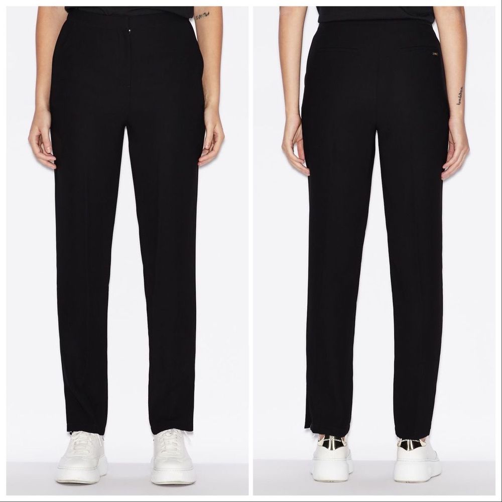 Armani Exchange Black Work Dress Pants Size 4